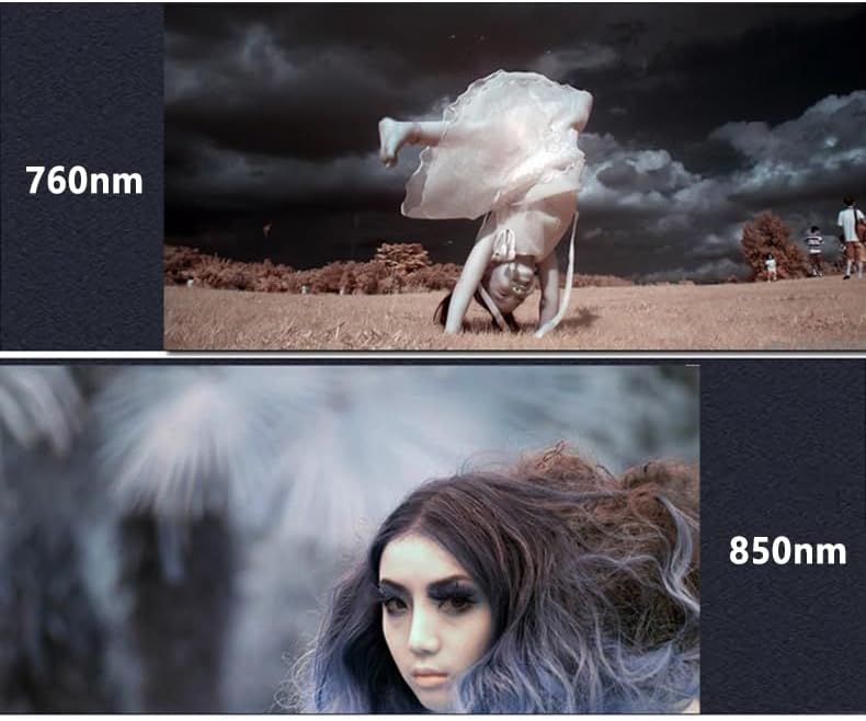 ZOMEI 52mm 850nm Infrared Filter for Nikon, Sony, Olympus, Pentax, Tamron, Sigma and Other DSLR Cameras