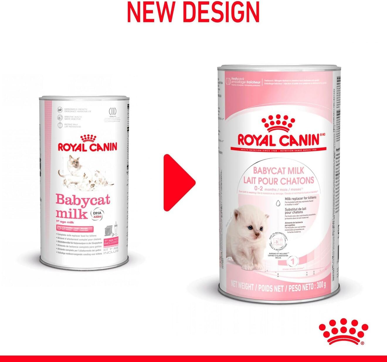 Royal Canin FHN Baby Cat Milk, 10.6 oz (300 g)
