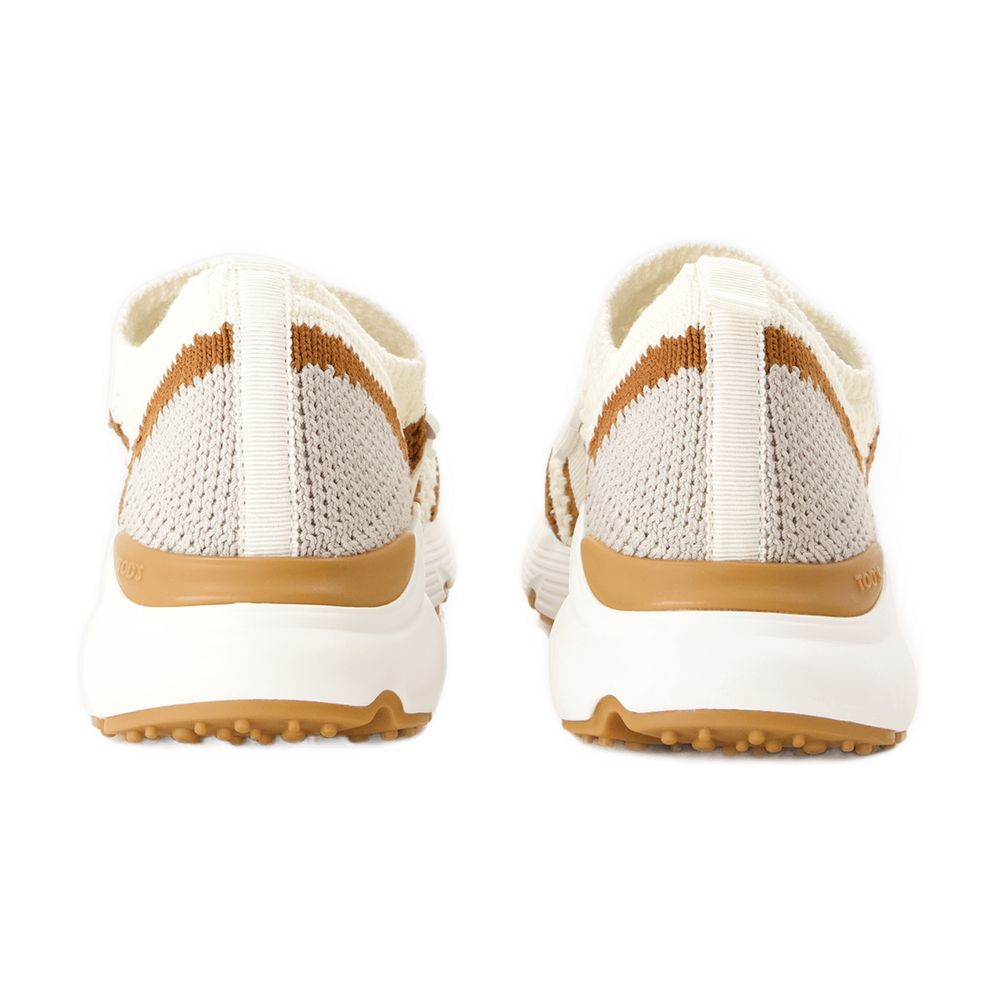 Tods スポーツランスニーカーTOD」S キャンバスベージュ - Image 4