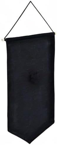 2 piezas organizador de broches para colgar en la pared, soporte de exhibición de joyas de lienzo, soporte para pines de esmalte, soporte para colgar banderines, organizador de aretes y