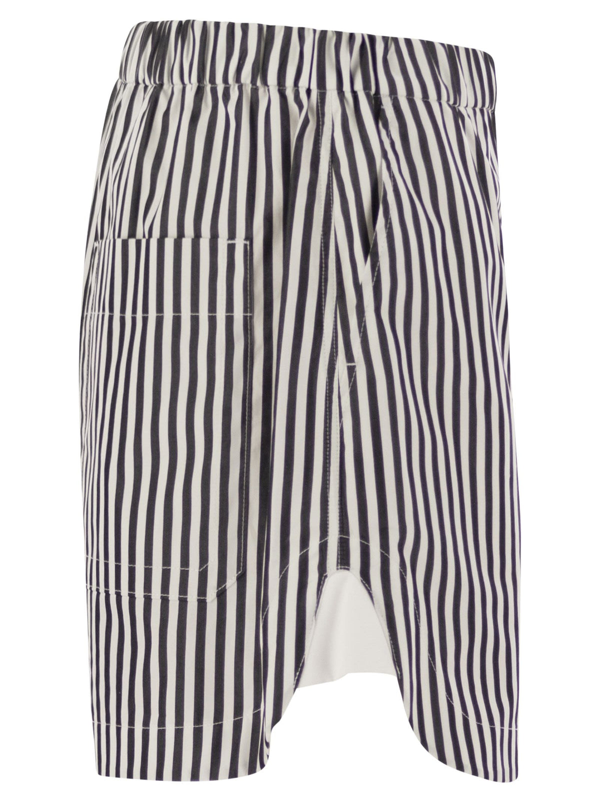 Sportmax SportMax Muscari Cotton Sports Shorts - Image 4
