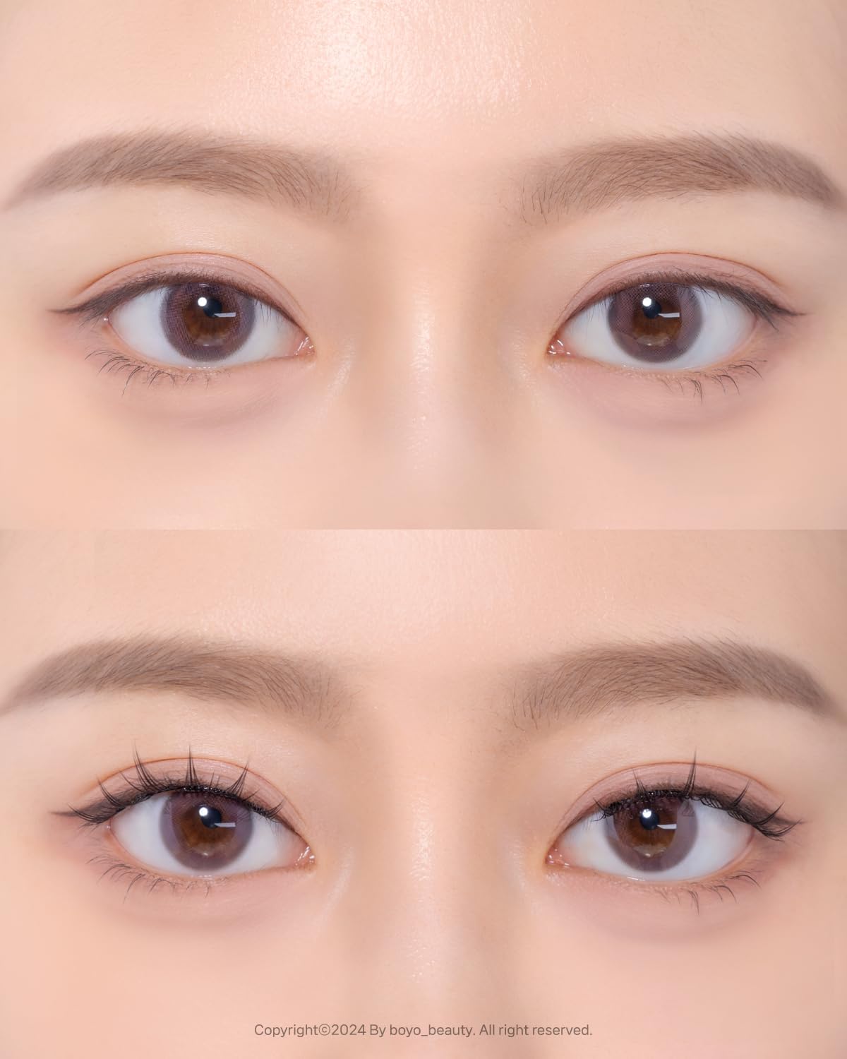 [NO GLUE/Kibo Official] Kibo Pipi Rush, One-touch Eyelashes for Easy Applying Without Glue (#Black Air)