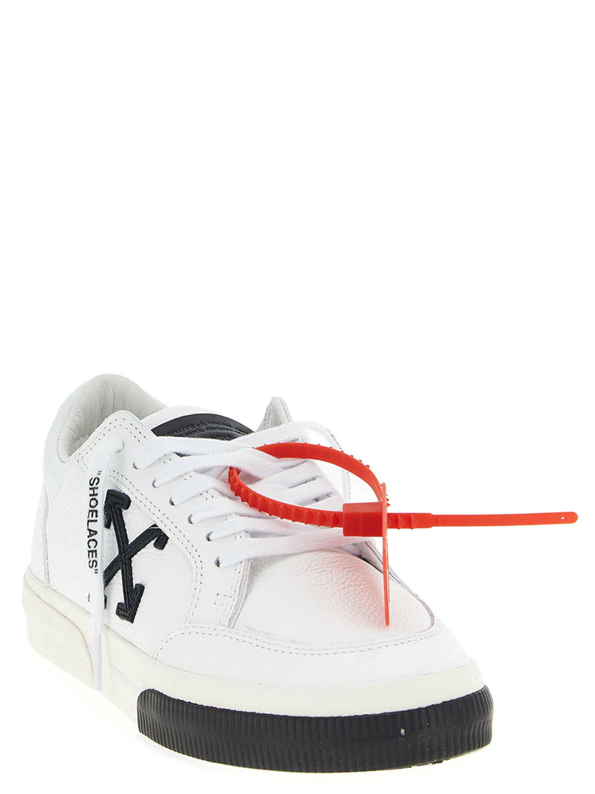 Off Off White 'New Low Vulcanized Leather' Sneakers - Image 4