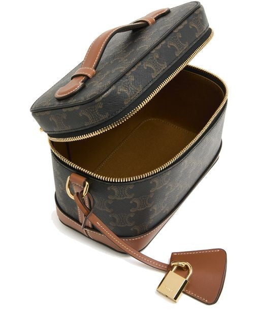 CELINE Vanity in Triomphe canvas and calfskin - Image 4