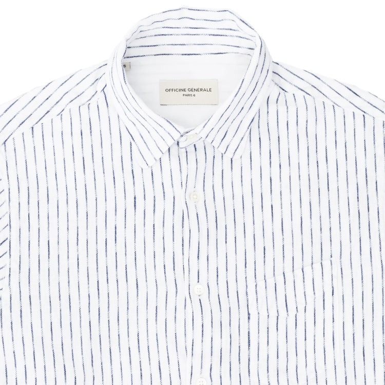 Off Officine Generale T Shirts And Polos White - Image 4