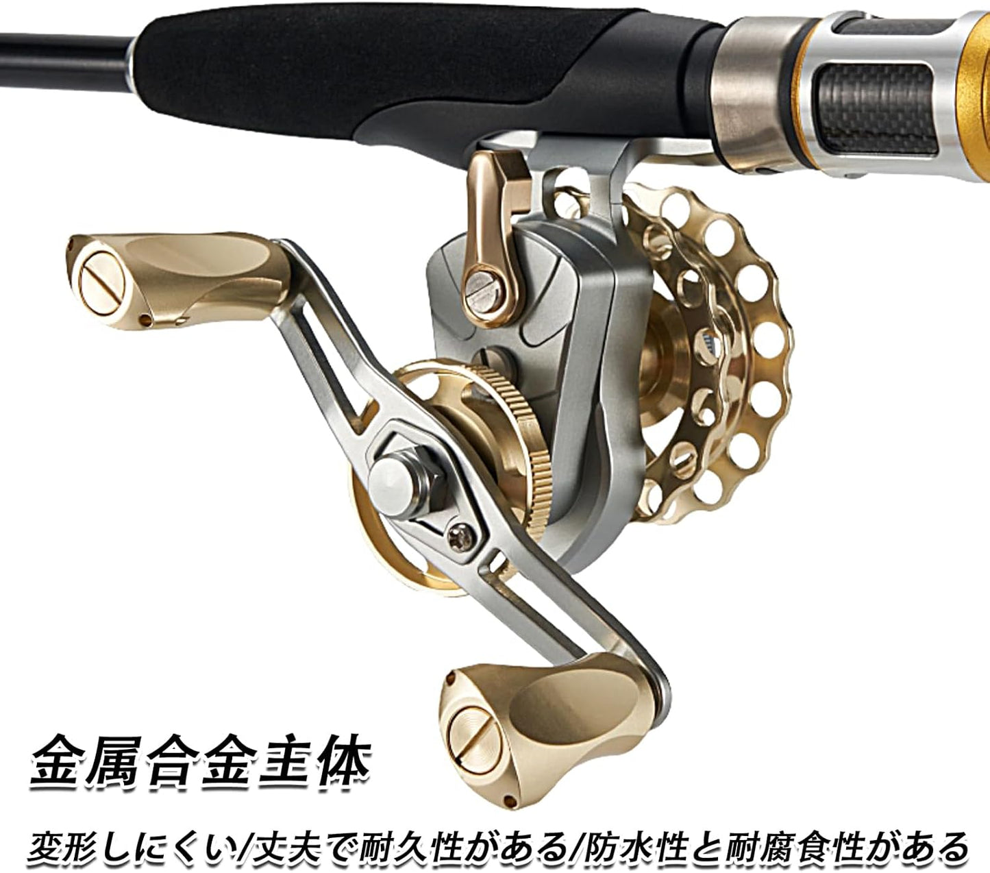 Raft Reel, Chino Reel, Fishing, Drop Over, Black Snapper, Ice Fishing, 8 + 1 BB, Lightweight, 4.9 oz (143 g), Gear Ratio, 3.1:1 with Clutch, Raft, Cassette Fishing, Left-Spinning, No Squid Reverse