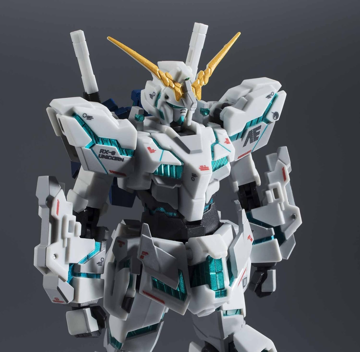 THE ROBOT SPIRITS Mobile Suit Gundam UC Side MS Unicorn Gundam, Awakened Mode, Real Marking Version, Approx. 5.5 inches (140 mm), ABS & PVC, Painted Articulated Figurine