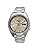 Seiko SRPK91 Men's 5 Sports SNXS Series Automatic Watch, Made in Japan, Silver, Dark Ivory Dial, Overseas Model, dark ivory, Sporty