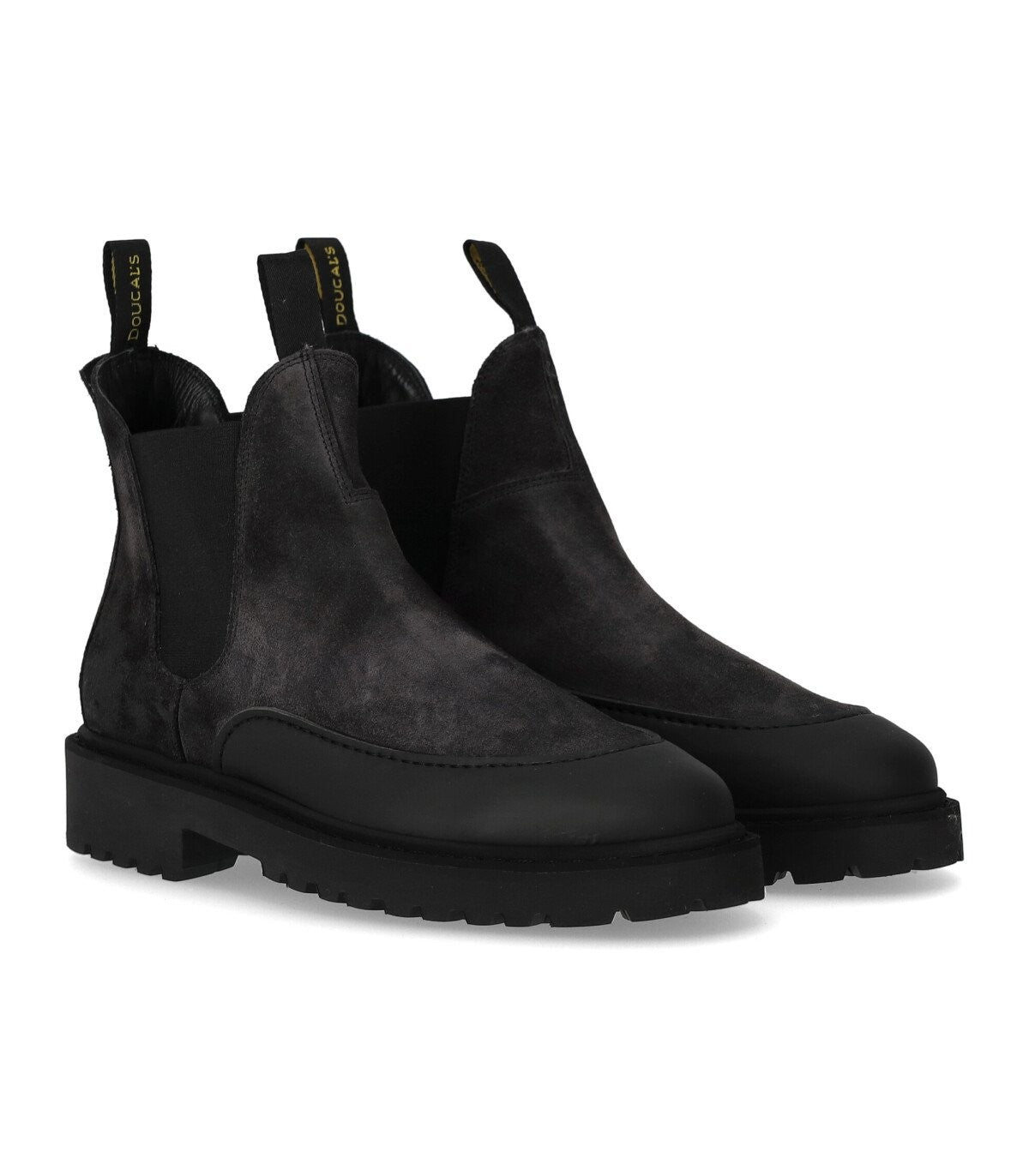 Doucals ドゥーカル 'S Hummel Anthracite Grey Chelsea Boot - Image 4