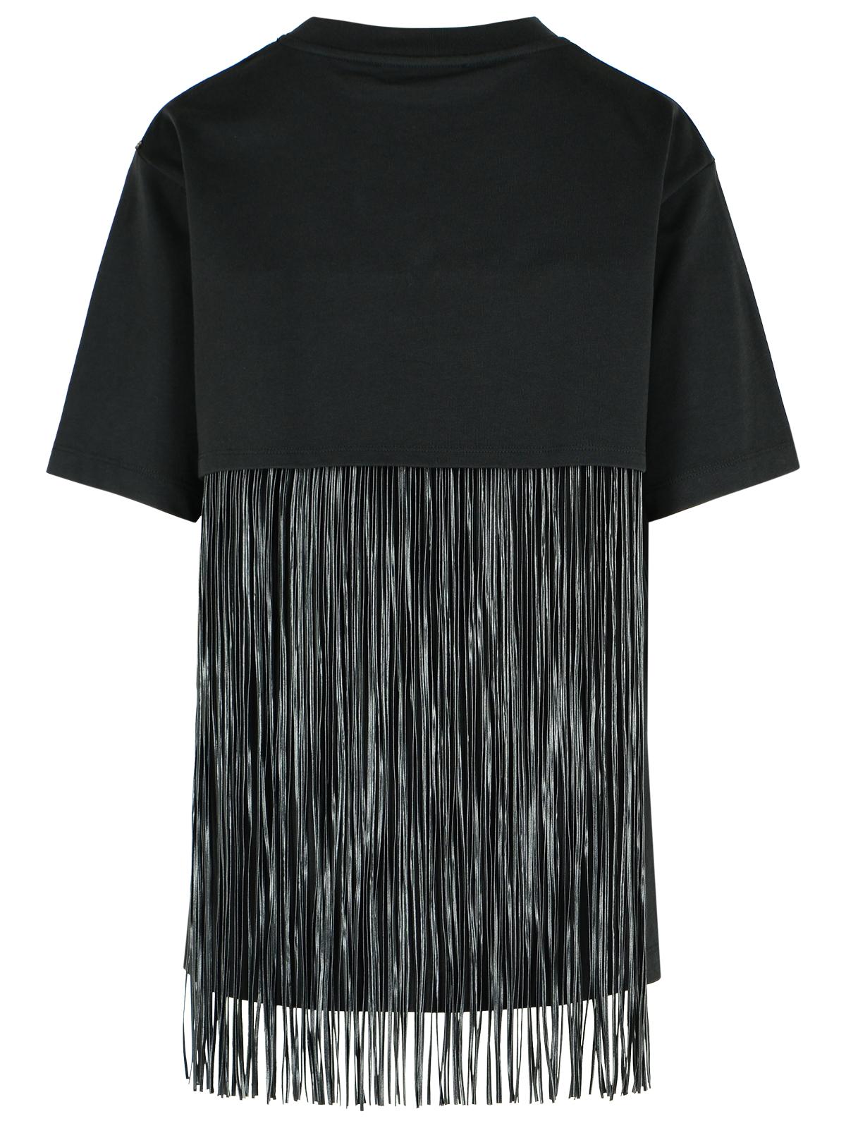Sportmax SportMax 'Teatino' Black Cotton Tシャツ - Image 4