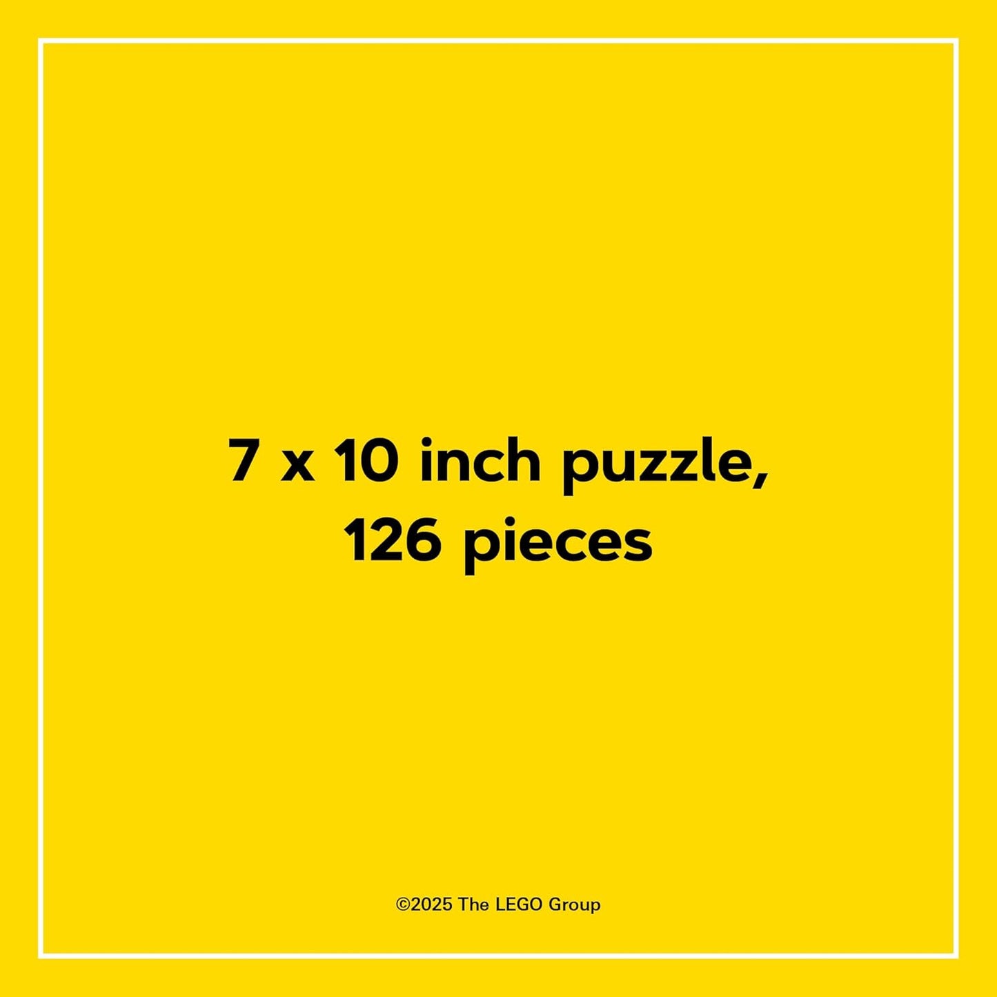 Lego Mystery Minifigure Mini Puzzle: 126-piece Puzzle Christmas Edition