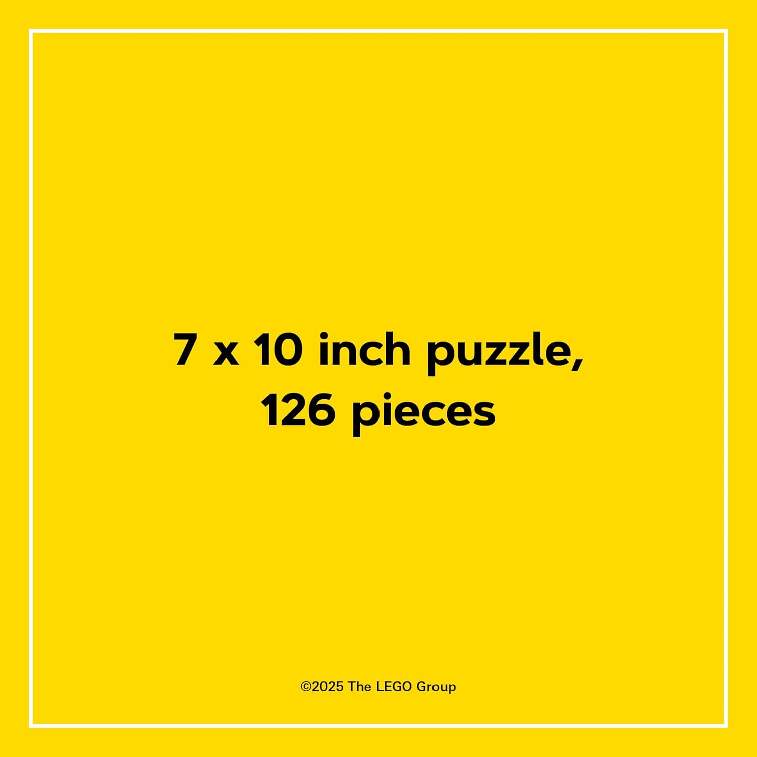 Lego Mystery Minifigure Mini Puzzle: 126-piece Puzzle Christmas Edition