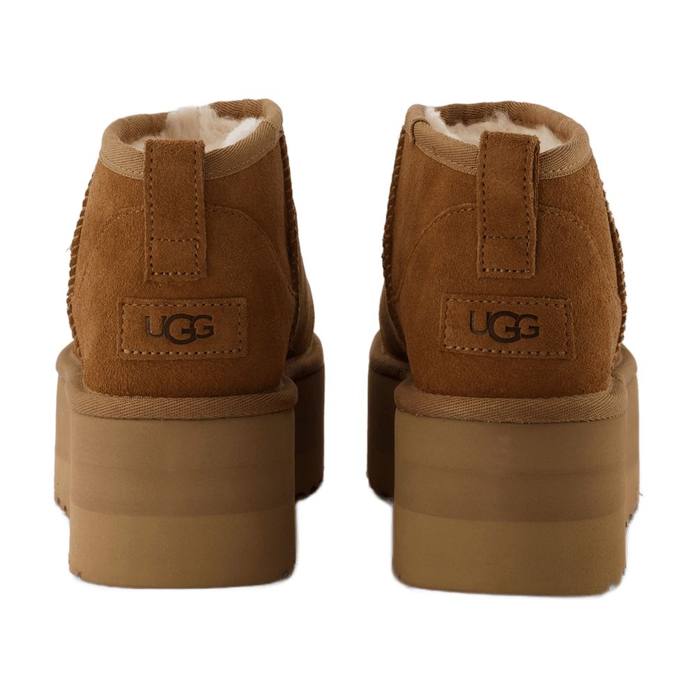 Ugg ブラウンシャーリングのクラシックマキシミニ女性 - Image 4