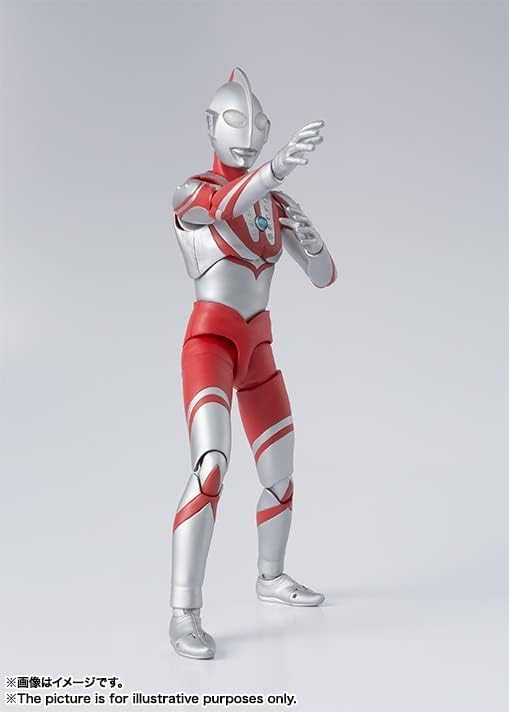 TAMASHII NATIONS S.H. Figuarts Ultraman Zoffy (Reissue Version) Approx. 5.9 inches (150 mm), PVC & ABS, Pre-painted Articulated Action Figure