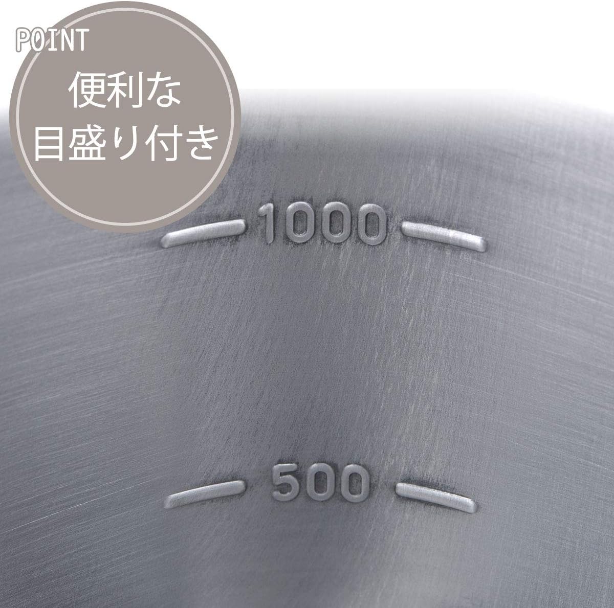 Shimomura Enterprises 33107 Tsubamesanjo Stainless Steel Square Boiler Pot, Single Handle, Induction Stove Compatible, Ramen, Diameter: 5.9 inches (15 cm), Capacity: 0.5 gal (1.8 L), Made in Japan