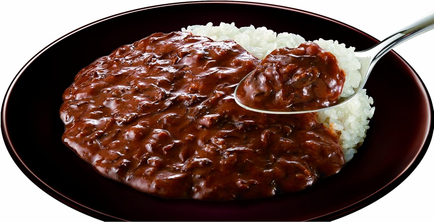 S&B Rich Lovers' Delight 120-Hour Aged Demi-Glace Beef Curry Medium Spicy 150g x 6 Pack