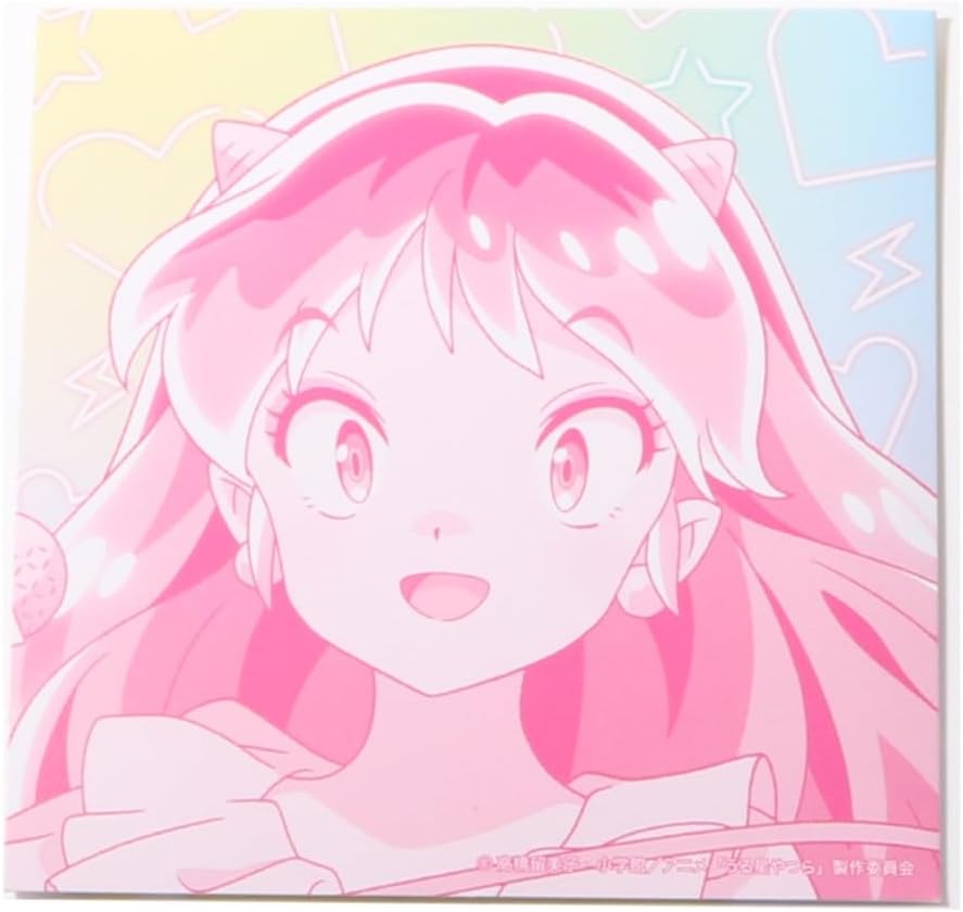 Overglad UYY-104 Urusei Yatsura Nostalgic Idol Ver. Coaster Record Coaster Pure Ram