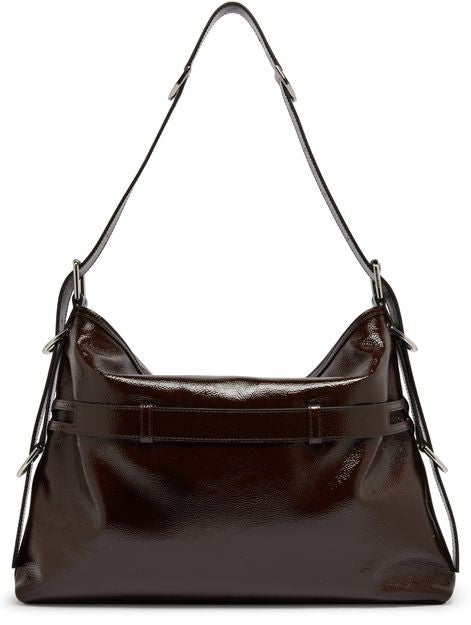 GIVENCHY ミディアム ヴォワイユー パテントレザー マルチバックル付き バッグ - Image 4