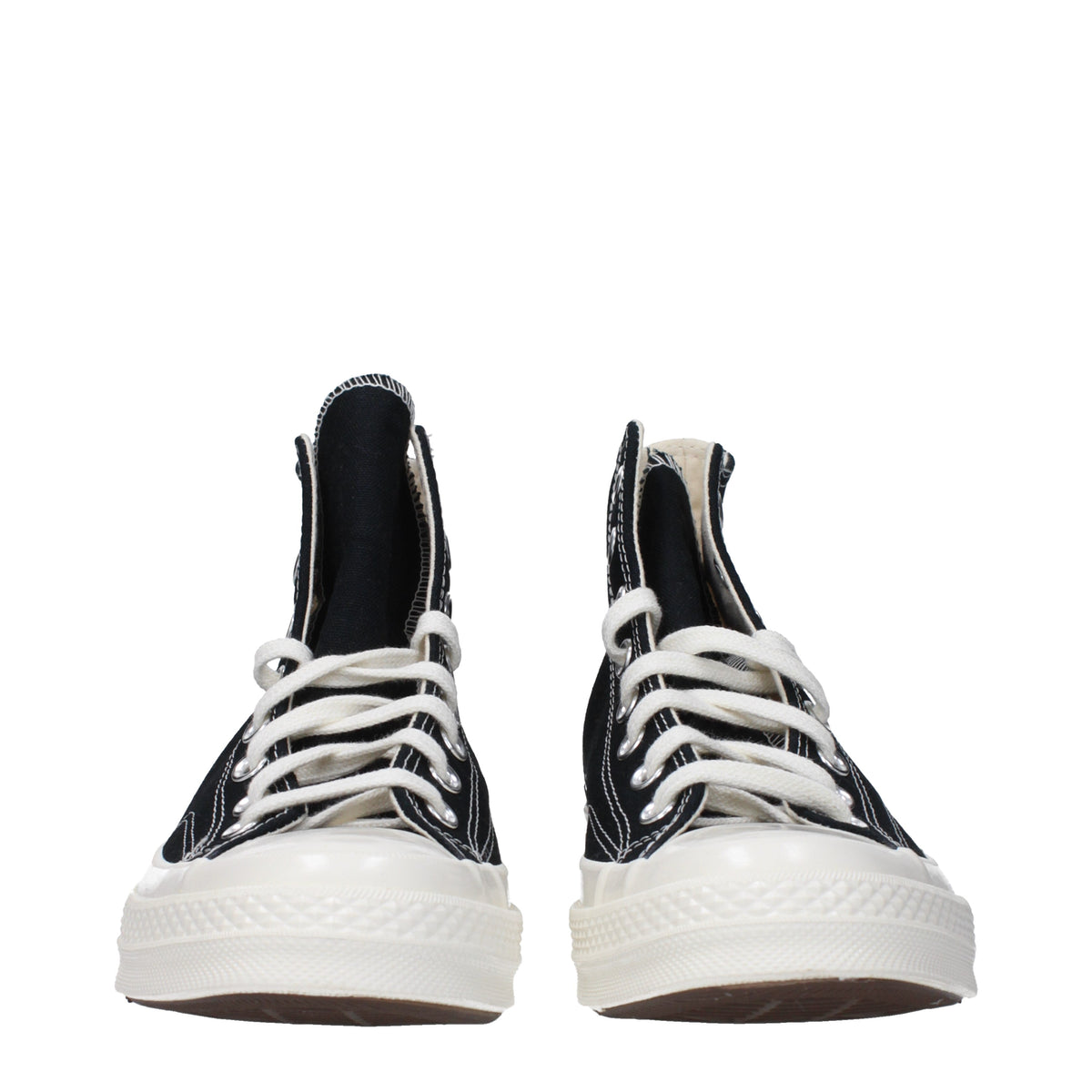 Comme Comme Desgarçonスニーカーコンバースマンファブリックブラック - Image 4