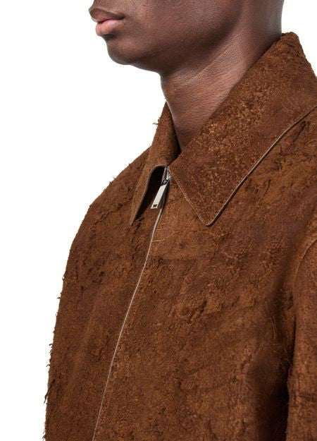 MCQUEEN スエード製 ボンバー - Image 4