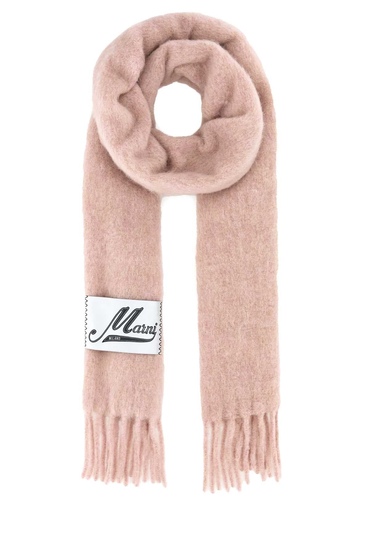 Marni Marni Pink Alpaca Blend Scarf - Image 4