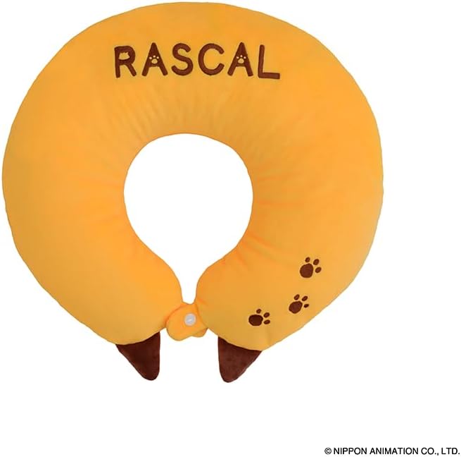 Rasskull 2-Way Neck Pillow & Cushion, Travel Supplies, Character Goods, Animation, Convenient Goods, Daily Goods