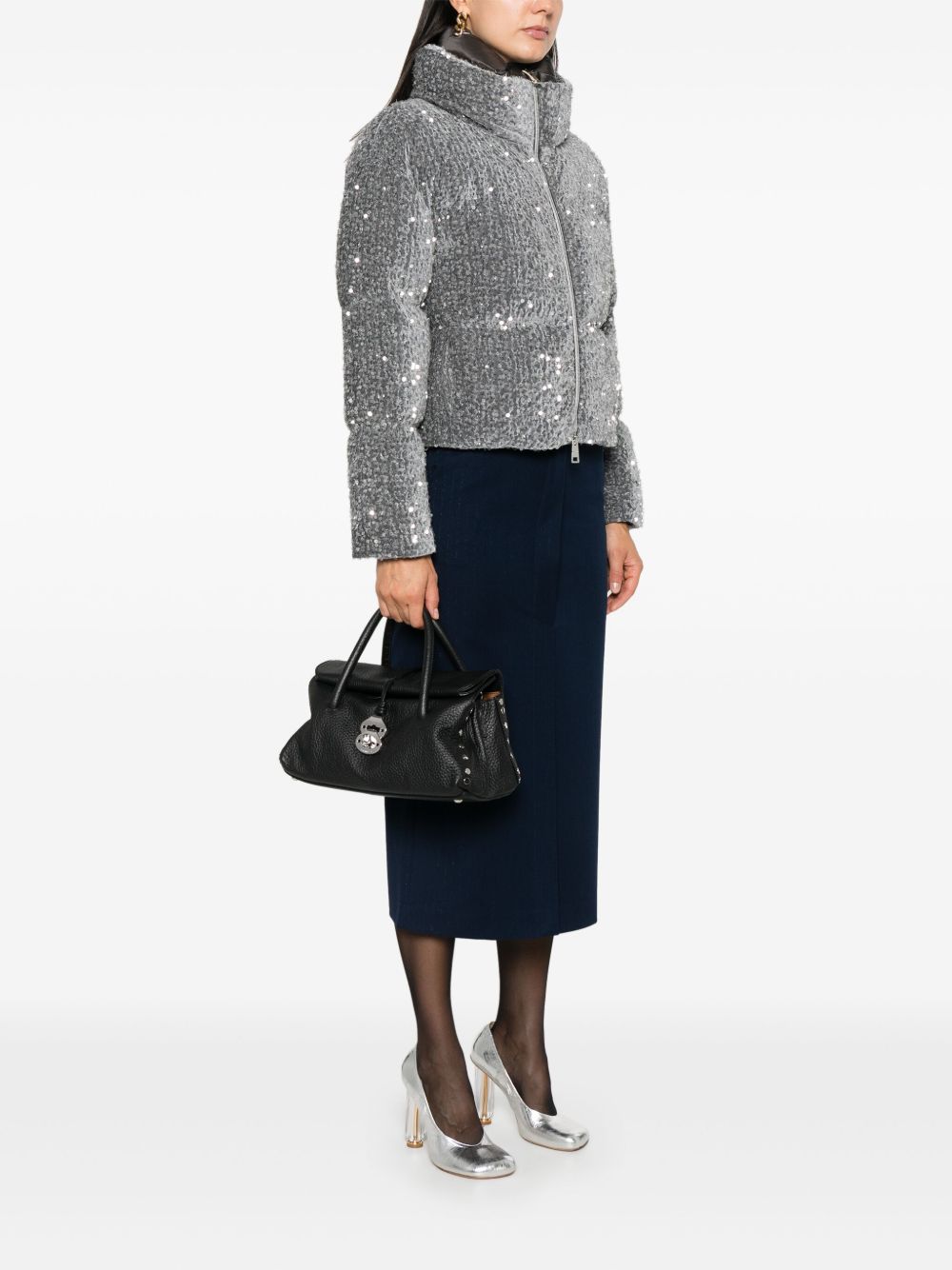 Zanellato Zanellato Dotta Centauro Small Leather Handbag - Image 4