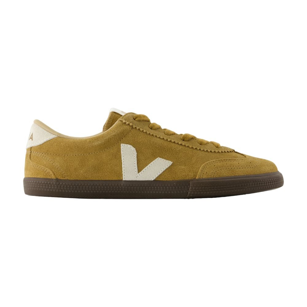 Veja ボレースニーカーveja革のカーキ - Image 4