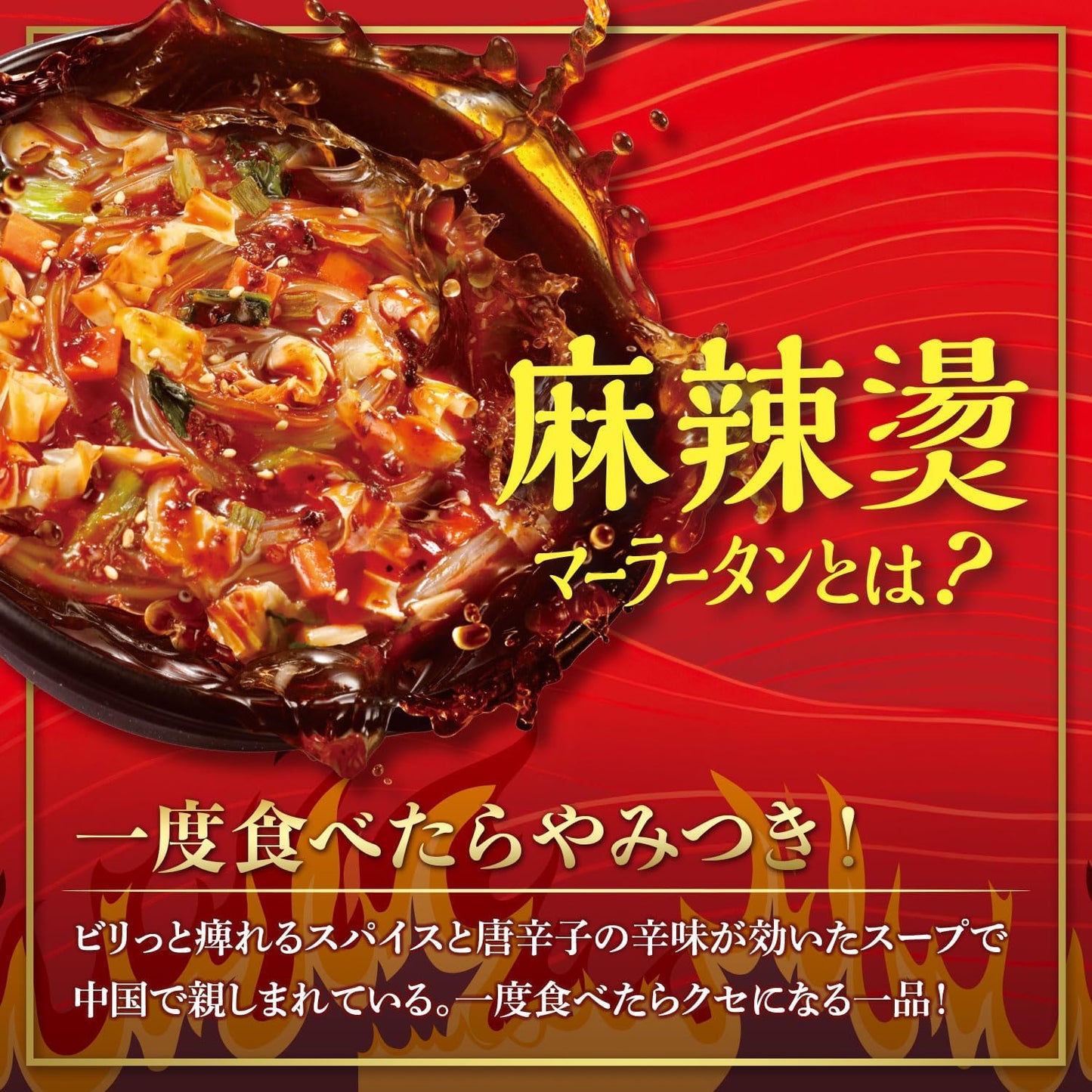 医食同源ドットコム 麻辣湯 (マーラータン) 88g × 12食 『ヴイ一ガン認証取得商品』グルテンフリー さつま芋麺使用 植物由来 低カロリー おいしい モチモチ食感 即席春雨 カップ麺