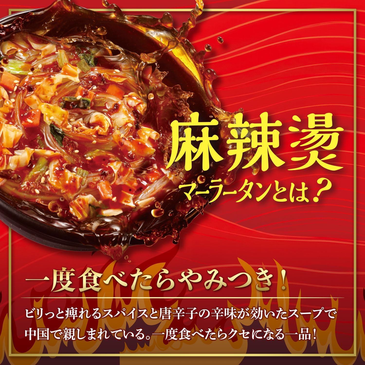 医食同源ドットコム 麻辣湯 (マーラータン) 88g × 12食 『ヴイ一ガン認証取得商品』グルテンフリー さつま芋麺使用 植物由来 低カロリー おいしい モチモチ食感 即席春雨 カップ麺
