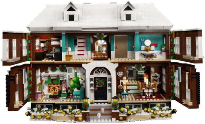 LEGO Ideas Home Alone Toy Building Block Birthday Present Blocks Mother's Day Father's Day Male Female Interior Stylish Mother Father 21330