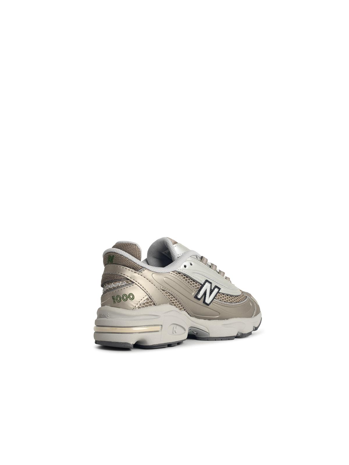 Designer Brand ニューバランス '1000'グレーファブリックブレンドスニーカー - Image 4