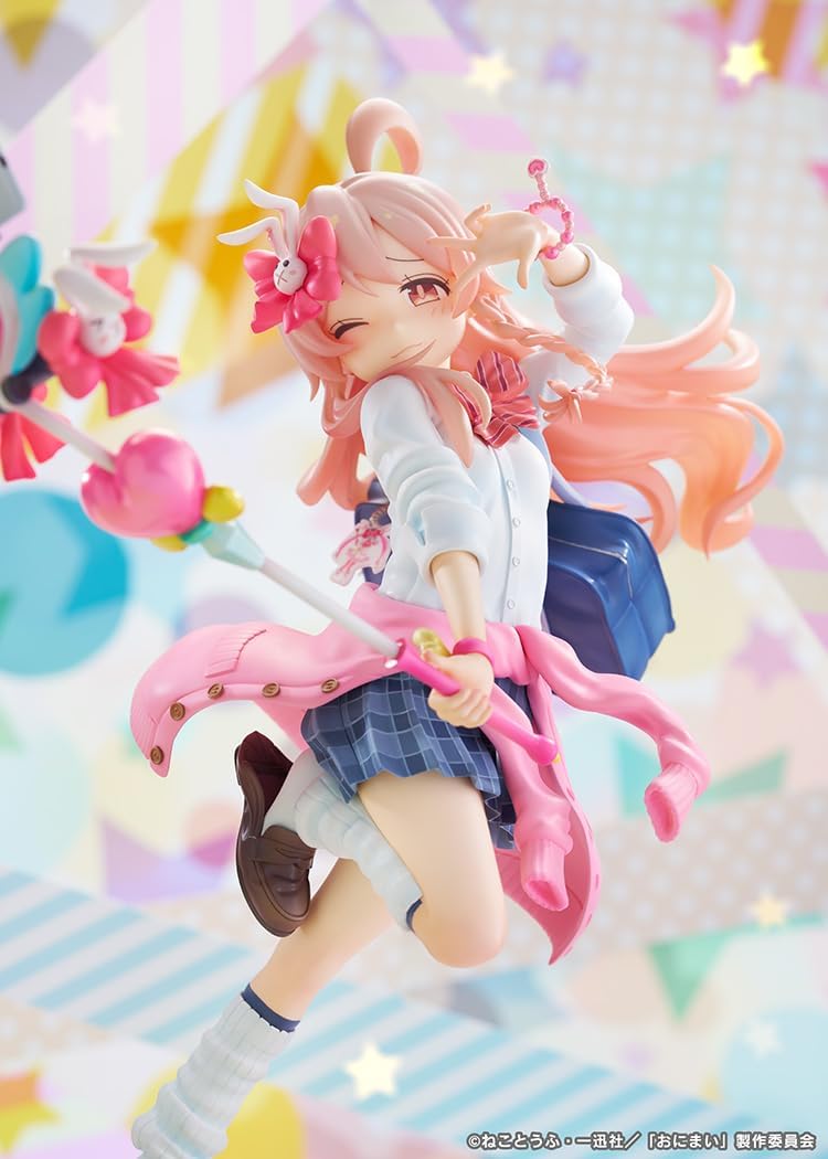 ファット・カンパニー お兄ちゃんはおしまい！ スケールフィギュア 緒山まひろ 平成ギャルVer. プラスチック製 塗装済み完成品 1/6スケール 専用台座付属 全高約250mm