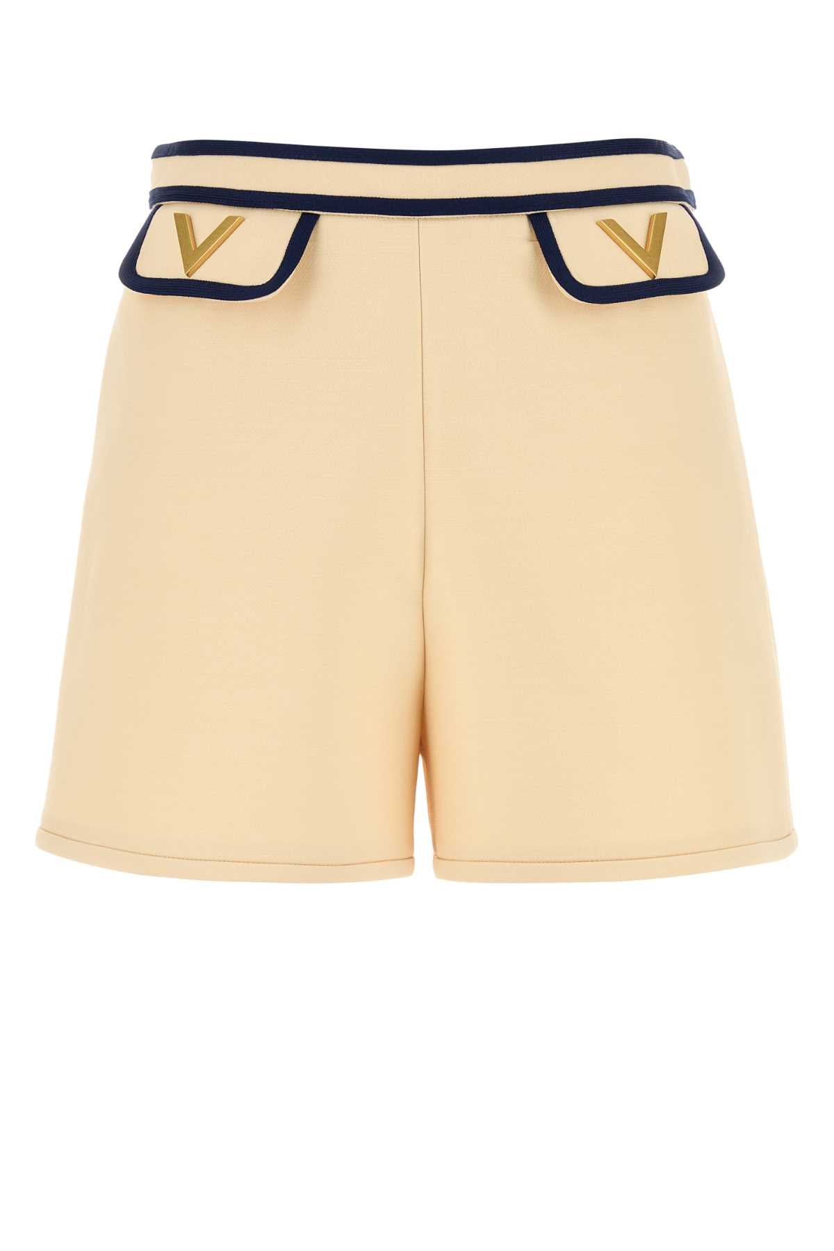 Valentino ヴァレンティーノガラヴァニクリームクレープショーツ - Image 4