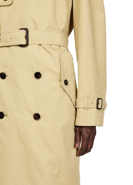 BURBERRY Long cotton blend trench coat - Image 4