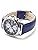 Seiko SND365P1-BL Chronograph Watch, Genuine Leather Strap Set, Genuine Seiko Distributed Product, Navy Blue Strap, blue