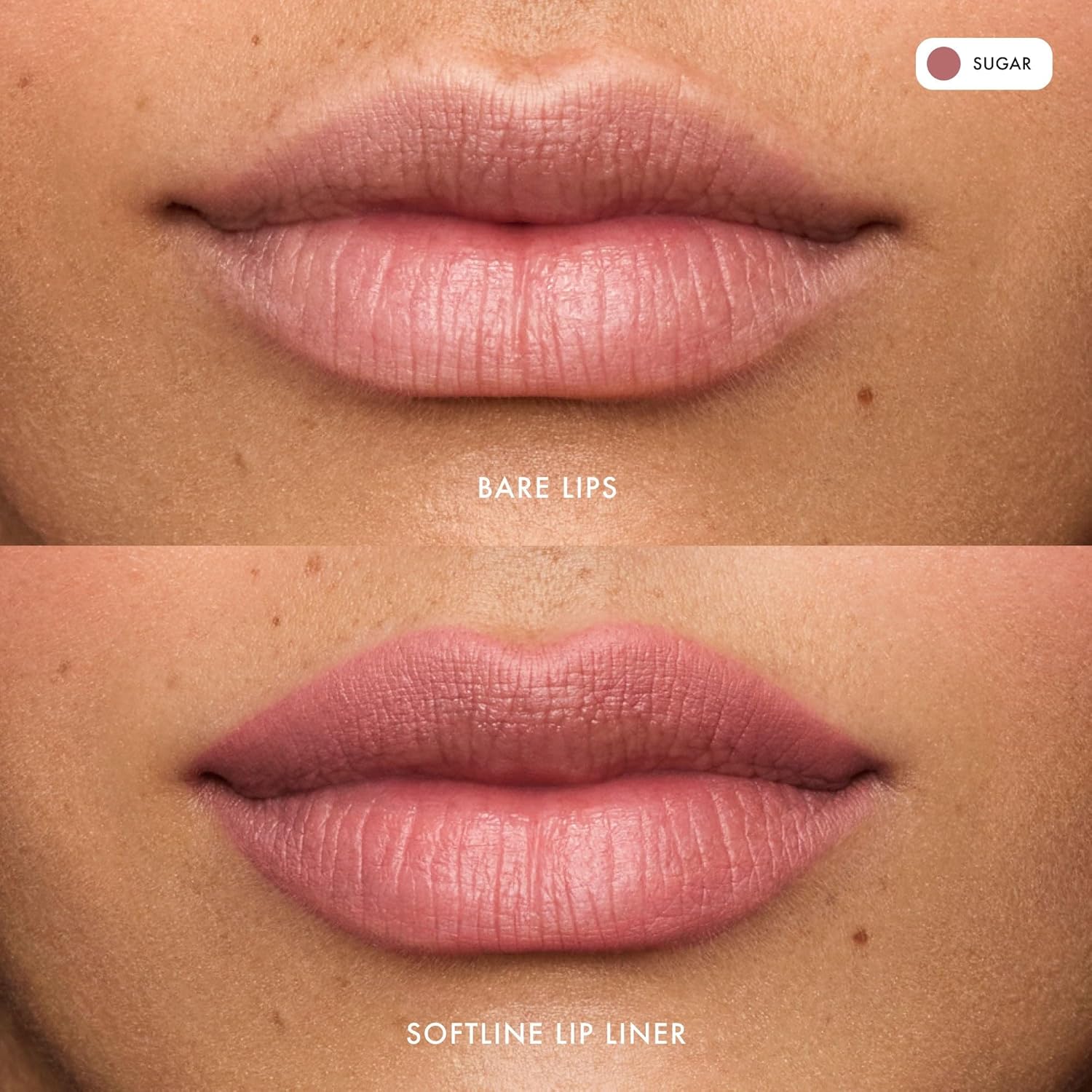 Summer Fridays SoftLine Lápiz delineador de labios, cremoso, de larga duración, mate, para definición esculpida, maquillaje infundido para cuidado de la piel con esferas de relleno hialurónico +