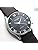 Citizen Eco Drive Radio Watch Men's Solar Radio Wave Genuine Leather Belt with Replacement Strap, Black