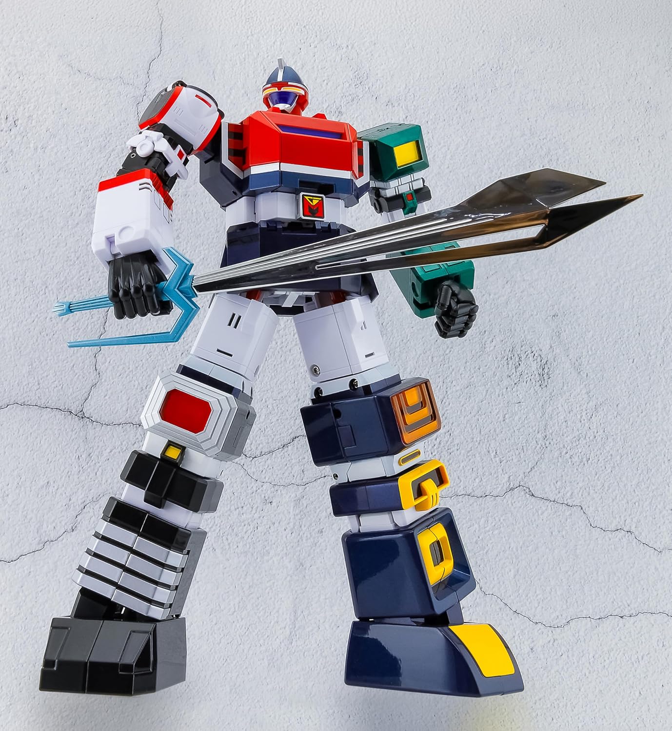 ART STORM Action Toys Action Alloy Six God Combination Godmars, Total Height Approx. 8.7 inches (220 mm), Die-Cast Pre-Painted Movable Figure