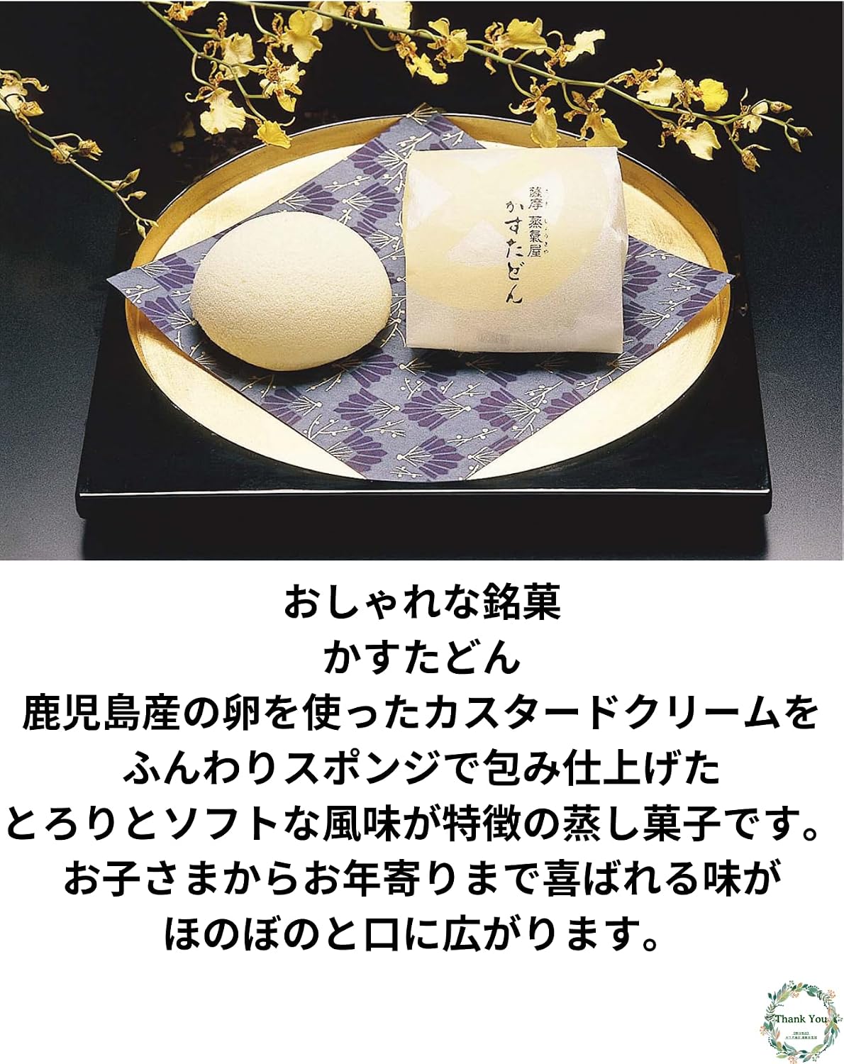 Satsuma Steam Shop Kasutadon (6 Pieces) Kagoshima Souvenir Sweets