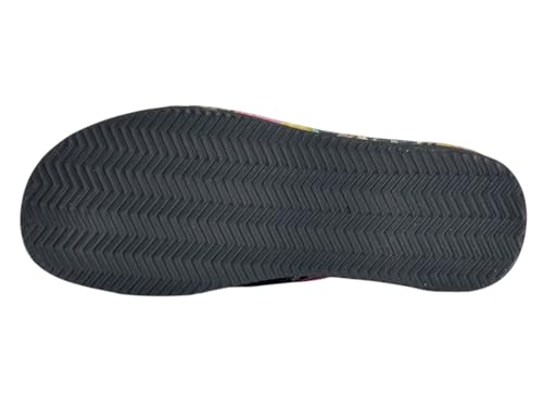 Daimyo Shokai Women's Thong Tatami Folding Sandals Japanese Pattern, Made in Japan