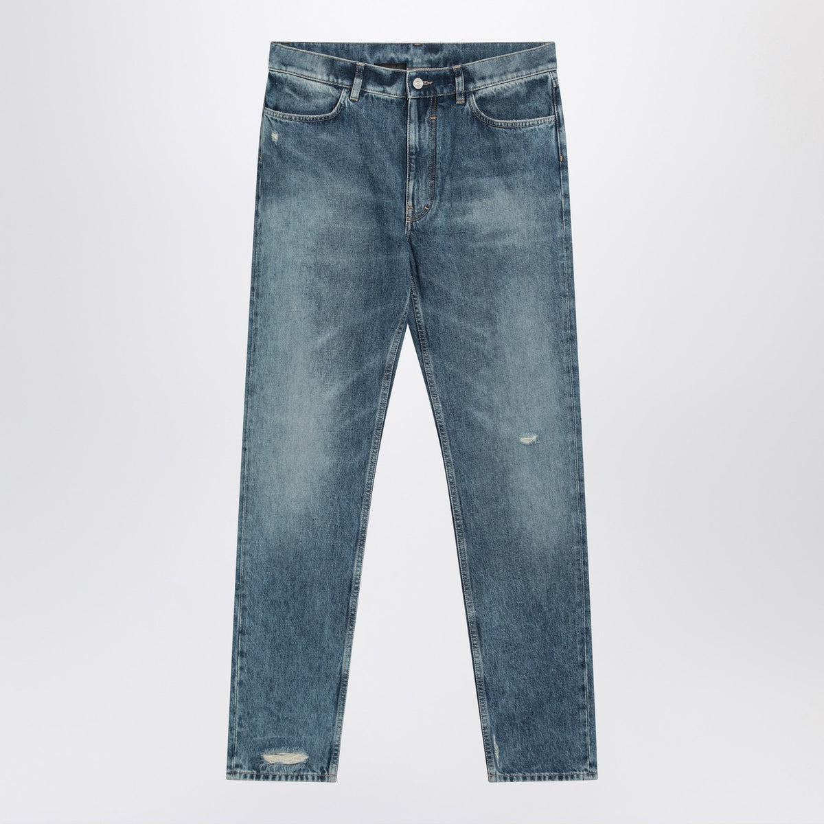 Givenchy Givenchy Faded Blue Denim Jeans - Image 4