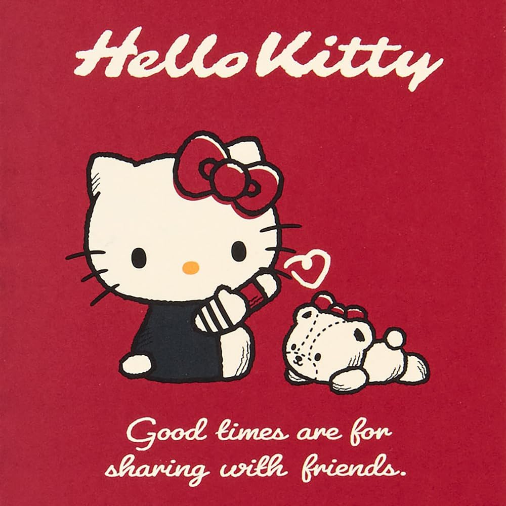 Sanrio 091529 B7 Ring Notebook, Hello Kitty, Hello Kitty, 5.0 x 3.9 x 0.6 inches (12.8 x 10 x 1.5 cm), Character