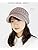 Kokoro Anti-Cancer Medicine/Medical Hat, Organic, with Brim, Cable Pattern Cap [Autumn and Winter] [Made in Japan]