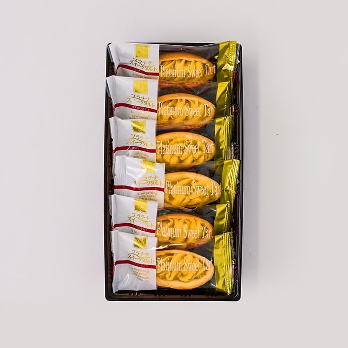 Shinshu Apple Gotato with Honey, Shinshu Nagano Souvenir Apple Tart (1 Box, 6 Pieces)