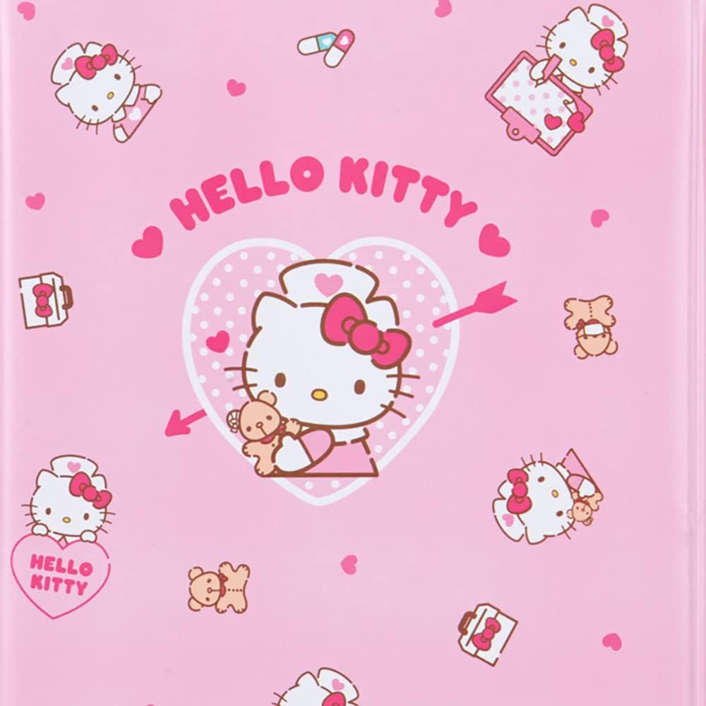 Sanrio 707988 PVC Hello Kitty Medicine Notebook & Examination Ticket Case with Zipper
