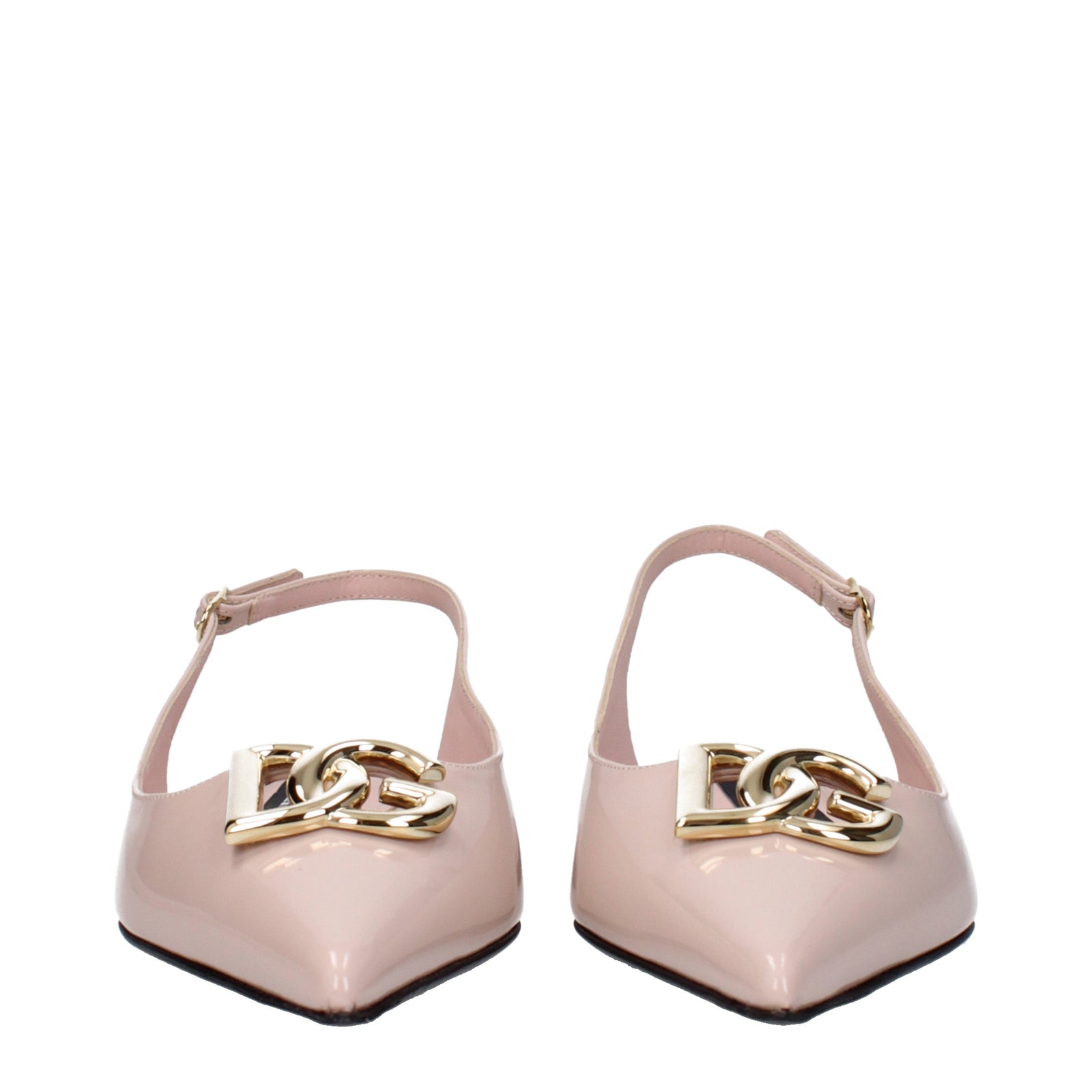 Dolce  Gabbana ドルチェ＆ガッバーナサンダルスリングバック女性ピンク/ピンクのペイントパウダー - Image 4