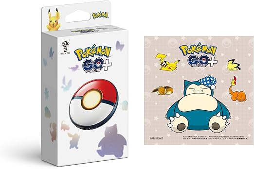 Pokémon GO Plus +（ポケモン ゴー プラスプラス） (【Amazon.co.jp限定】オリジナルデザイン マイクロファイバークロス 同梱)