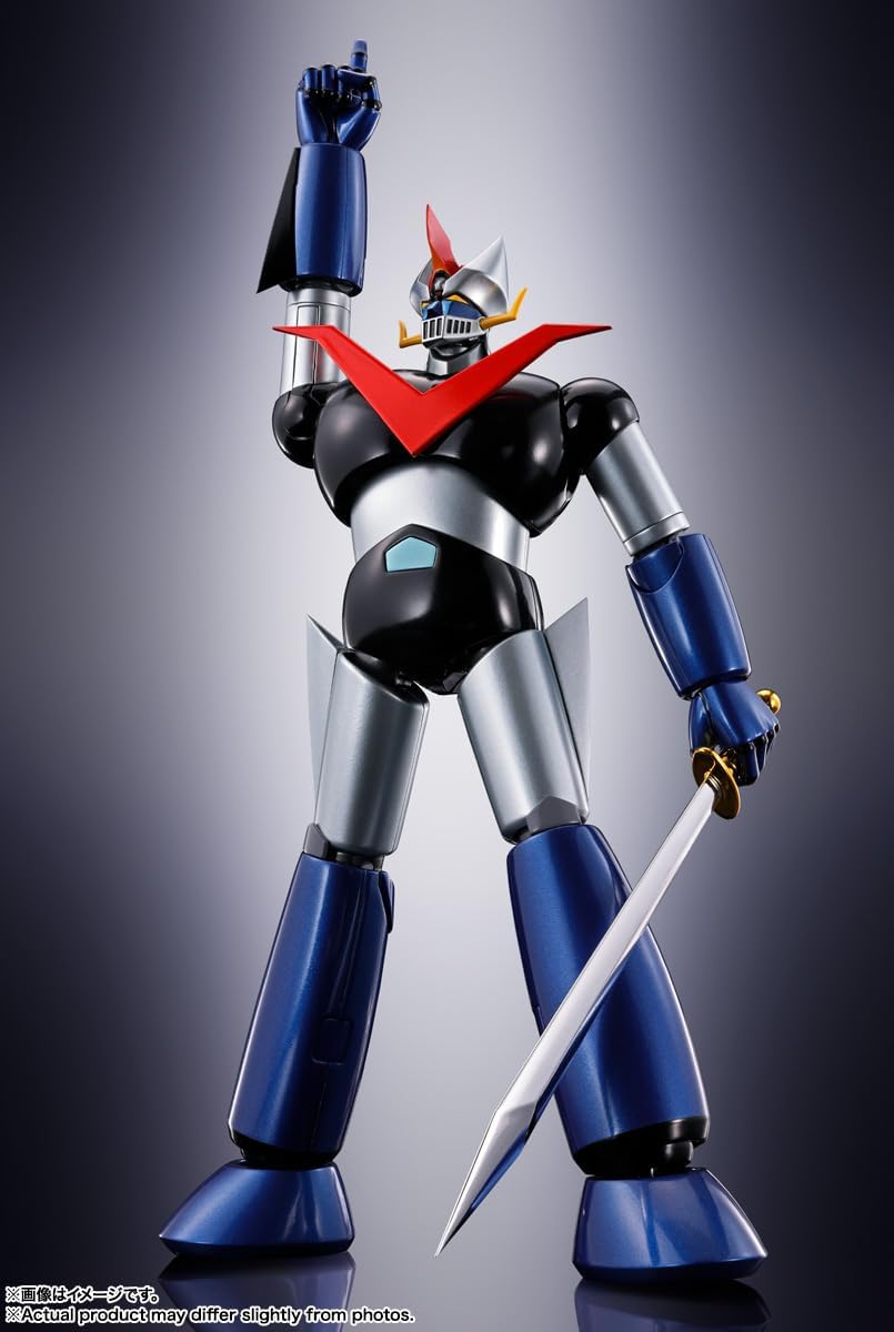 BANDAI SPIRITS Soul of Chogokin GX-111 Great Mazinger Kakumei SHINKA- Approx. 7.5 inches (190 mm), Die Cast & PVC & ABS, Painted Action Figure