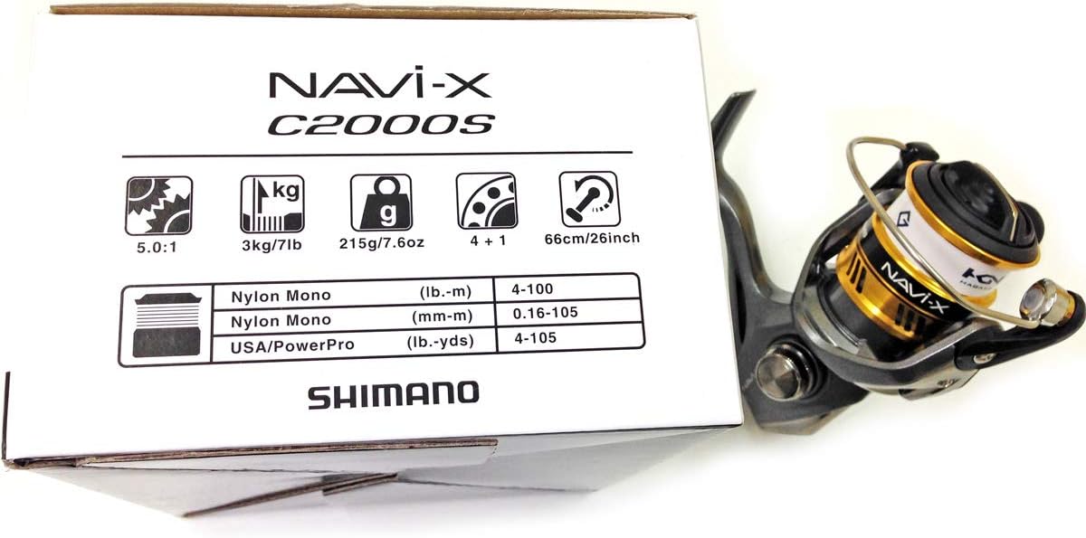 シマノ(SHIMANO) スピニングリール ナビX 2500/2500SHG/4000XG/C2000/C3000HG